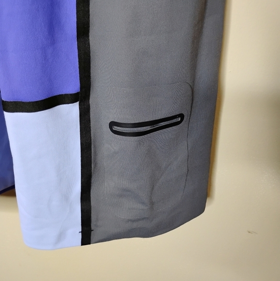 Title Nine Athletic/Travel Tank Dress — Colorblock, Stretch, Back Pocket — M - Picture 6 of 9